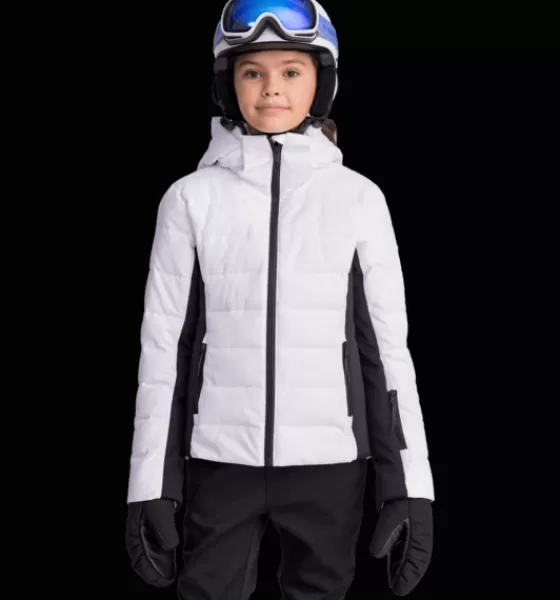 Everest Outdoor Varma Jackor | Skidjackor<J Fashion Jkt WHITE/BLACK