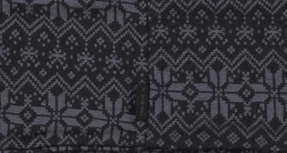 Everest Outdoor Mössor & Pannband<Jacquard Wool Headband DK GREY/BLACK