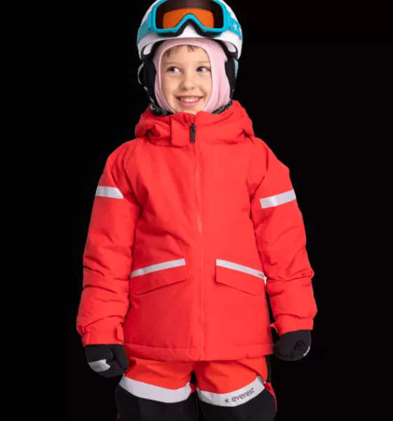 Everest Outdoor Varma Jackor | Skidjackor<K Ski Jkt X FIERY RED