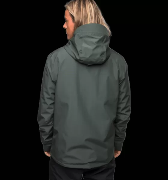Everest Outdoor Tunna Jackor | Regnjackor<M Allround Jacket 2 DK GREEN
