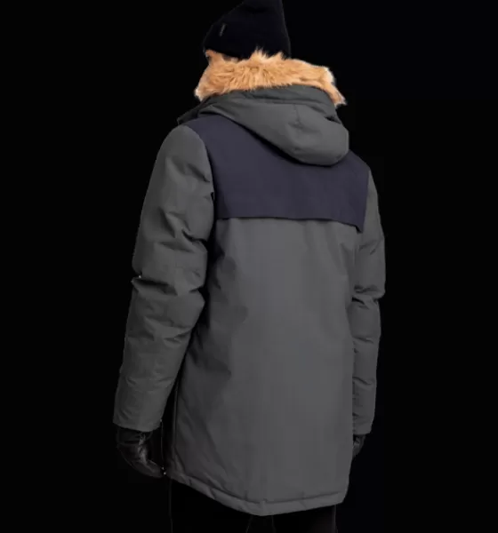 Everest Outdoor Varma Jackor<M Classic Parka DK GREEN/BLACK