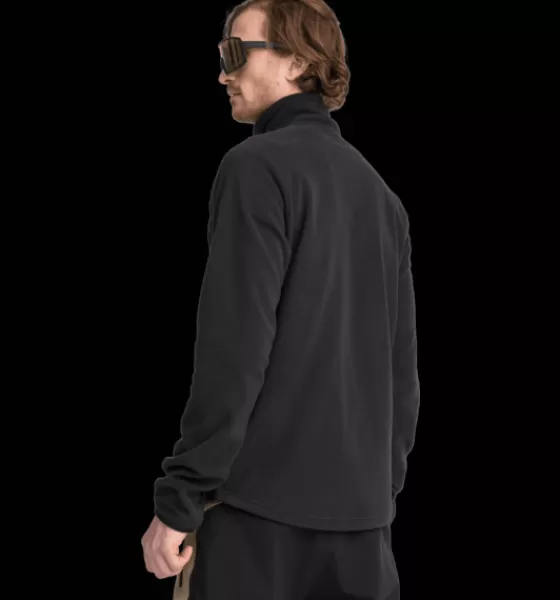 Everest Outdoor Tröjor & T-Shirts | Tröjor<M Quarter Zip BLACK RETRO