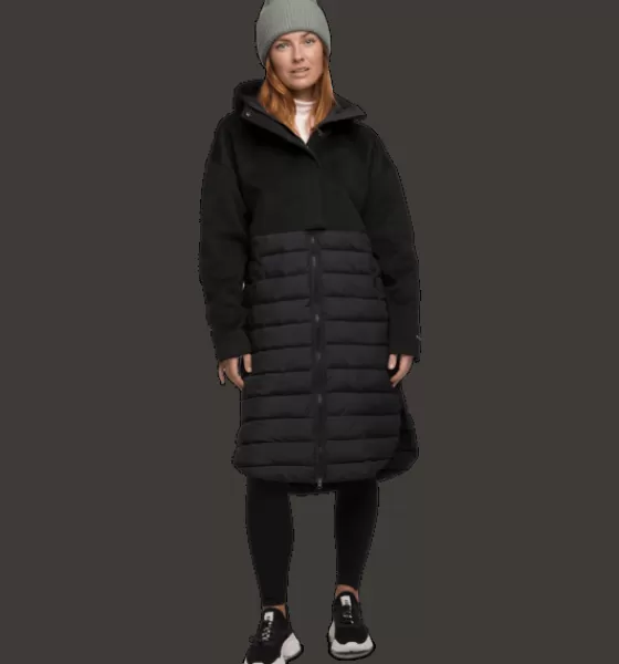 Everest Outdoor Varma jackor | Tunna jackor<W Edith Coat BLACK