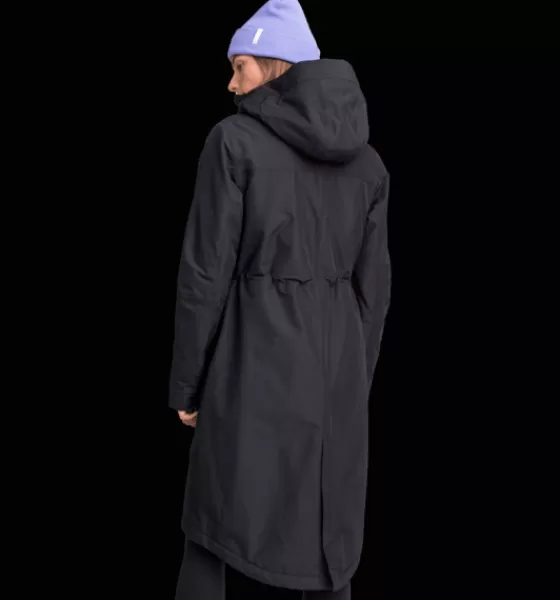 Everest Outdoor Varma jackor<W Long Padded Function Parka BLACK