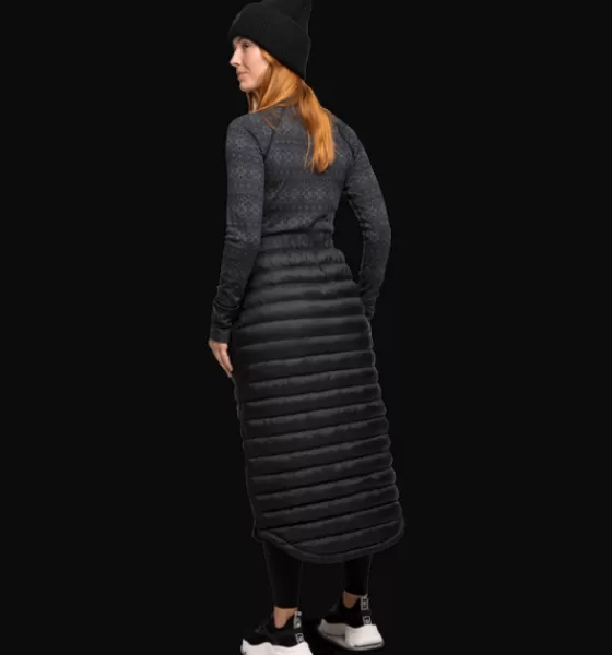 Everest Outdoor Skalbyxor | Regn- & skalbyxor<W Long Quilt Skirt BLACK