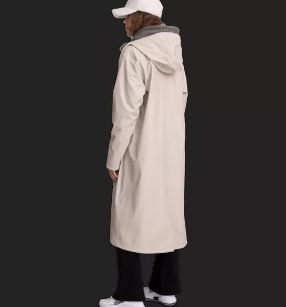 Everest Outdoor Regnjackor | Tunna jackor<W Rain Coat Long WHEAT