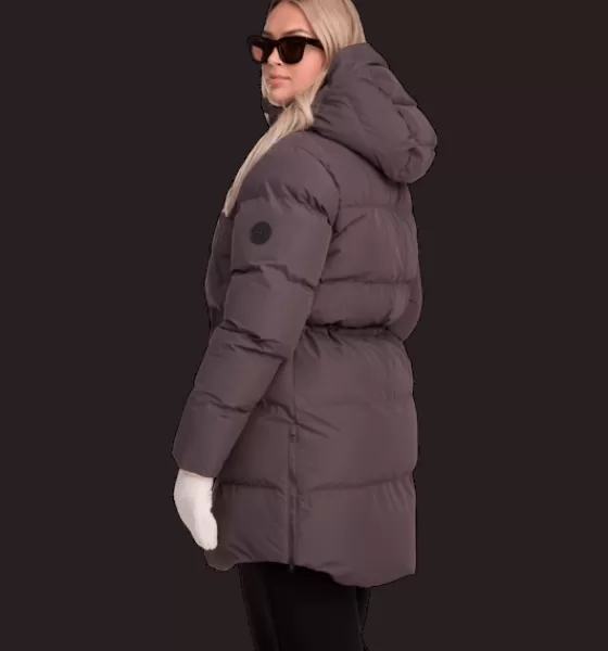 Everest Outdoor Varma jackor<W Warm Parka PLUM SLATE